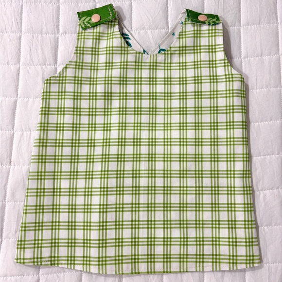 Hand Crafted Matching Set Green and Black Butterfly - Picture 3 of 6